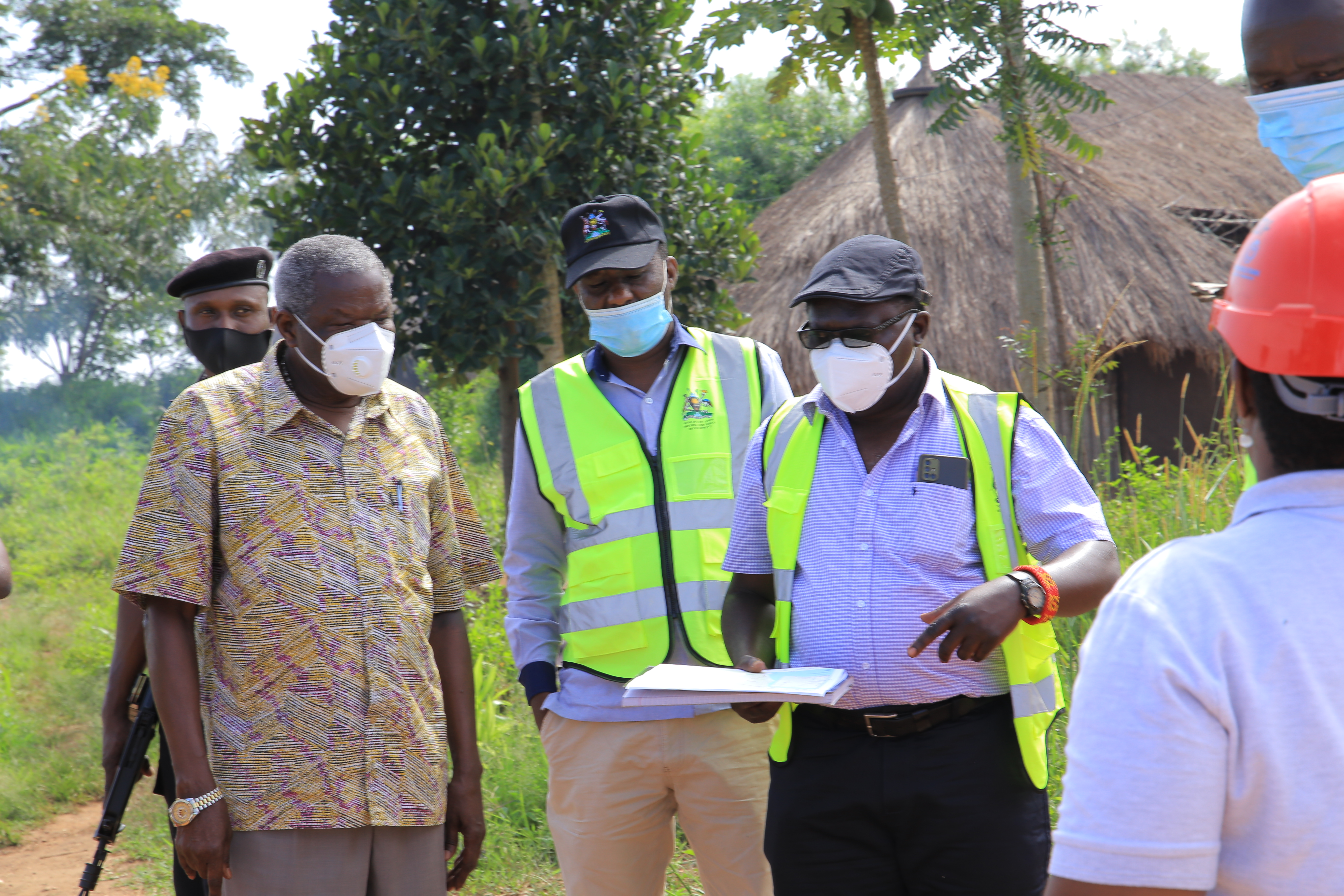 Hon-Kania-Obiga-visit-to-the-completed-civil-works-in-Hoima